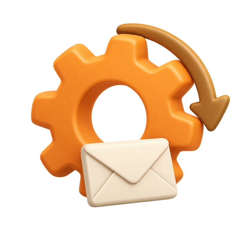 Automated email follow-up tool illustration